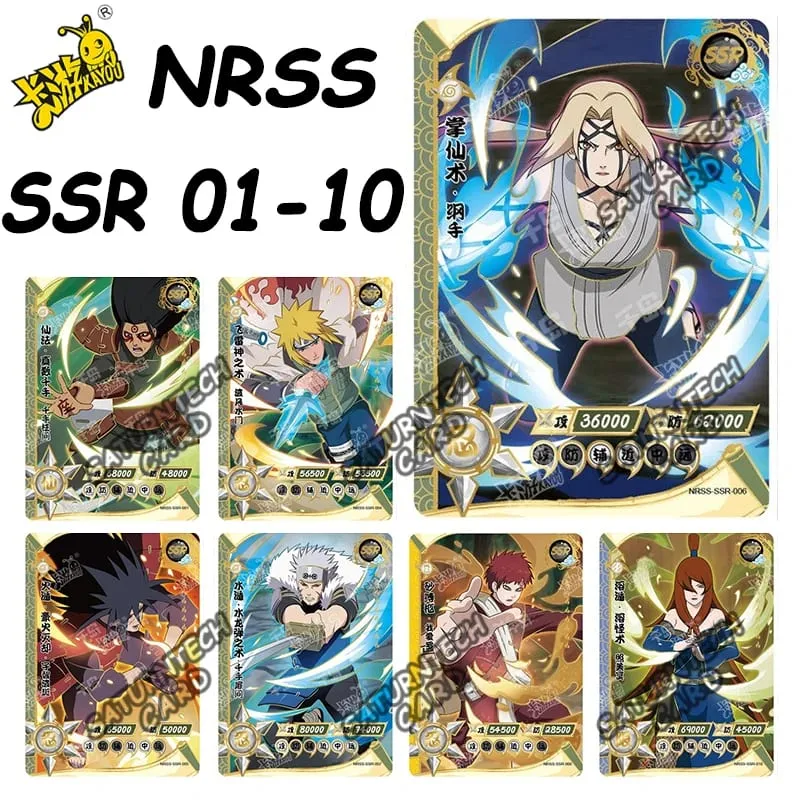 Naruto Card Set Full Series SE BP NR CR PR GP CP SP MR PR SLR OR AR UR ZR Cards Sasuke Anime Collection Card Toy Gift — image 24