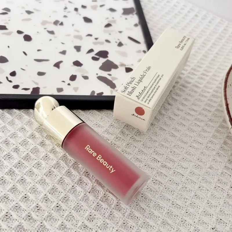 Rare Beauty Matte Lip Gloss Waterproof Non-Stick Cup Lip Glaze Smudge Proof Not Fade Delight Hope Happy Wonder Liquid Lipstick — image 10