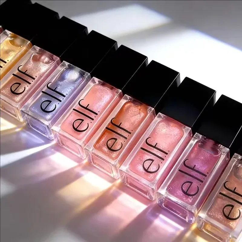 New Elf 8-color Lip Gloss & Multicolored Powder Blush Fine Texture Lightweight Moisturizing Nourishing Lip Balm Care Cosmetics — image 6