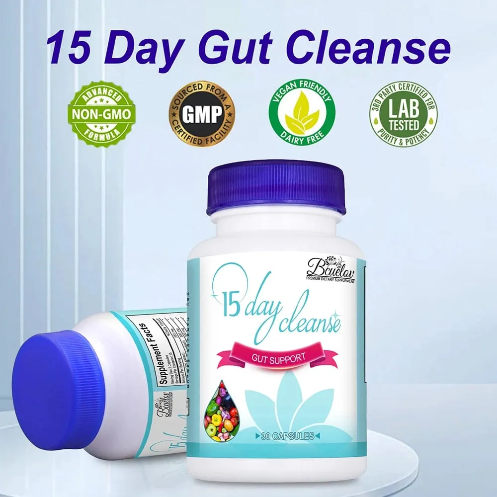15-Day Colon Cleanse for Overall Colon Digestive Regulation and Intestinal Health — image 1