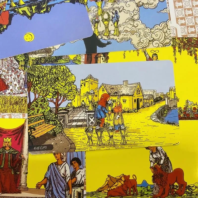 New RWS Panorama Tarot cards A 78 Deck When Wide Angle Lens Show You New Perspective of RWS Board games — image 3