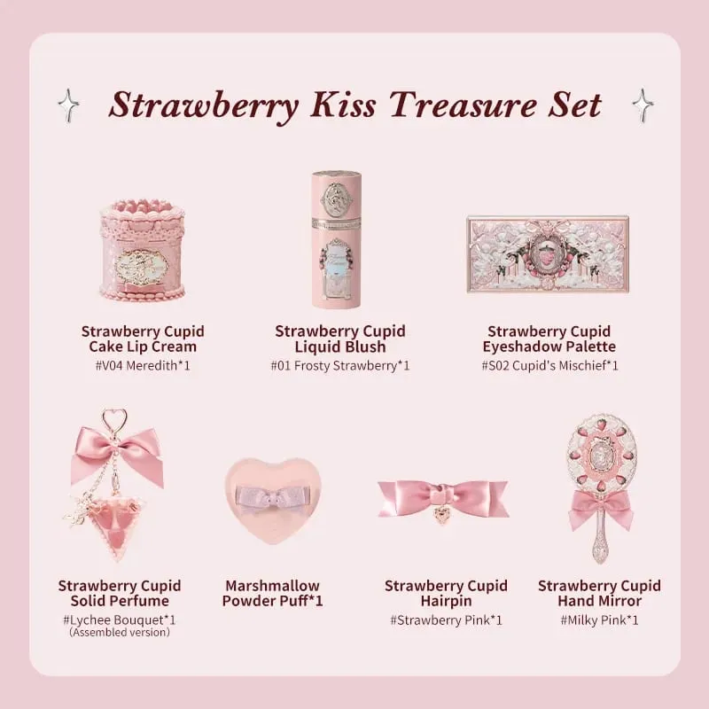 Flower Knows Strawberry Kiss Delight / Treasure Set