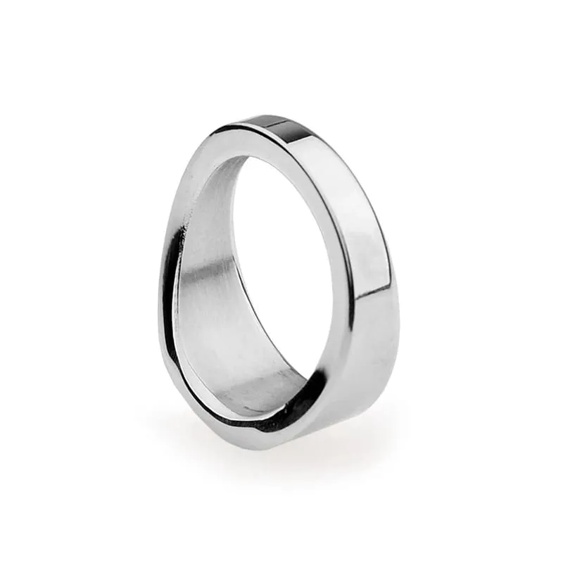 Prsten Sa-Penis Sexuální hračka Zařízení pro sexuální stimulaci Zkosený design Cockring Pro muže Cudnost Předkožka Glans — image 6