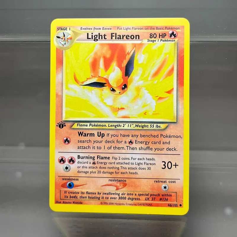 PKM Single Cards 1st Edition 1996 Raichu Charizard Dragonite PTCG Foil Cards Game Collection PKM Proxy Cards — image 28