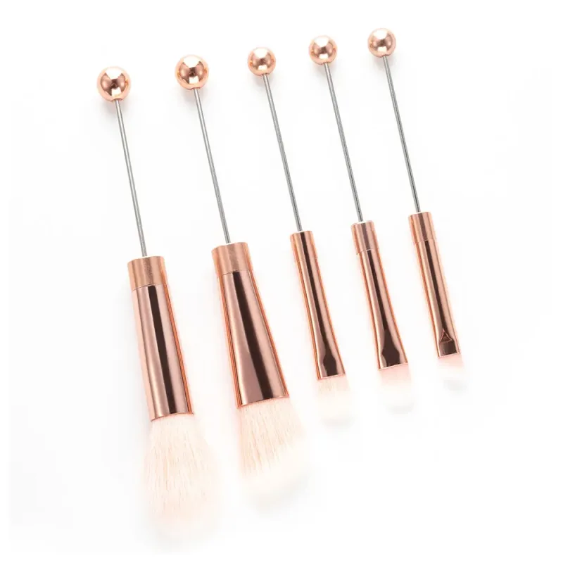 Diy Beadable Makeup Brushes 5Pcs Makeup Brush Contour Brush Beauty Gifts