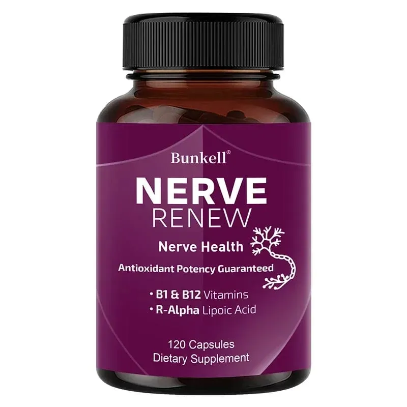 Neurological Support Capsules - Alpha Lipoic Acid Vitamins - Supports Nervous System and Joint Health Bone Health