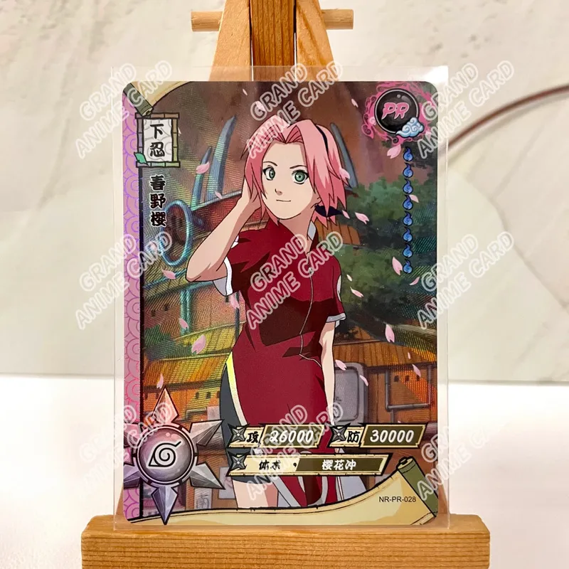 Kayou Genuine Anime Naruto Card PR Full Series No.01-38 Single Card Rare Card Collection Game Naruto Uzumaki Children's Toy Gift
