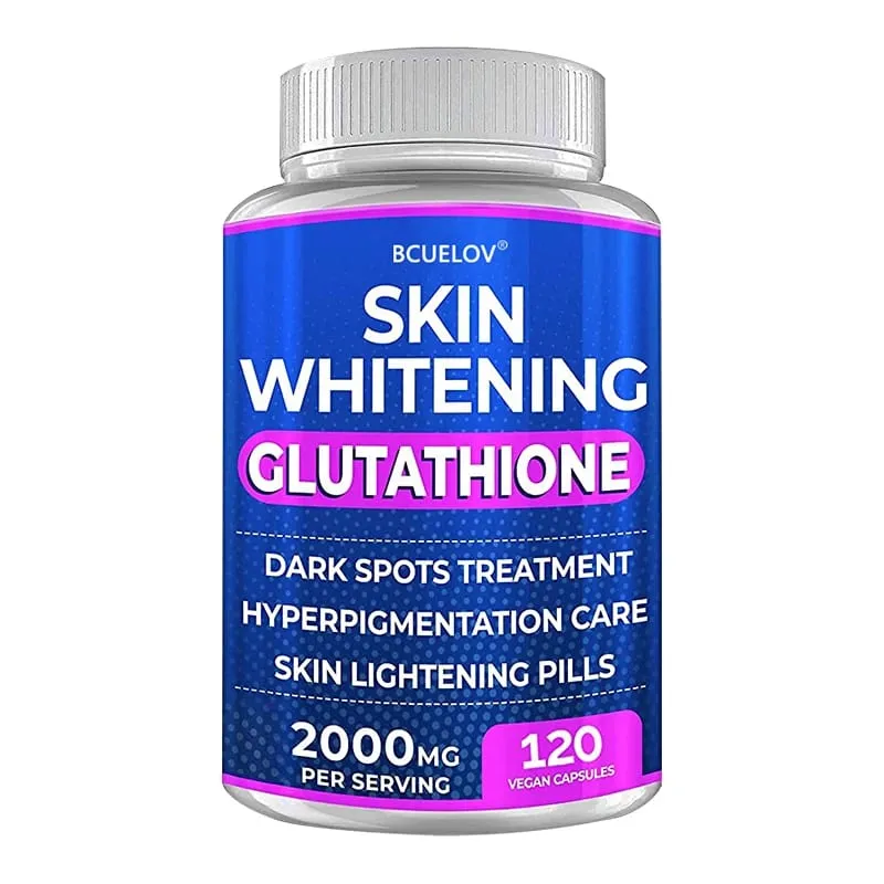 Turmeric Bearberry Vitamin Glutathione Skin Whitening Pills - 2000 mg - Offsets free radicals and reduces oxidative stress — image 9