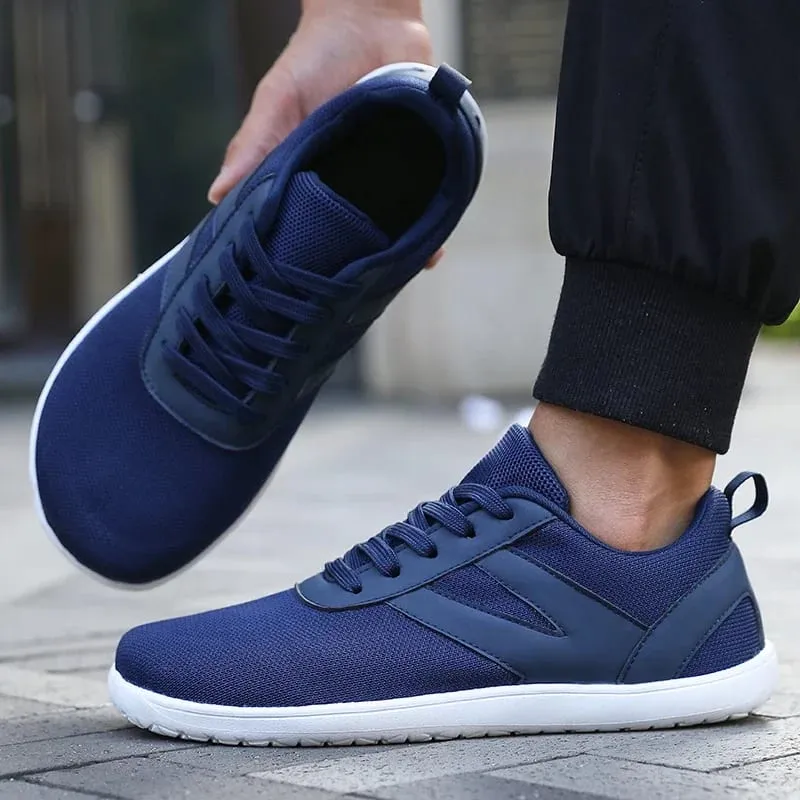 Mesh Barefoot Shoes Men's Wide Toe Minimalist Sneakers Lightweight Breathable Casual Shoes Designer Running Shoe Casual Sneakers — image 8