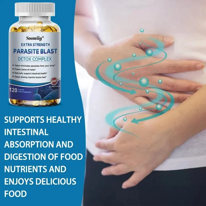 Parasite Express - Natural Gut Health Supplement That Cleanses The Colon Detoxifies and Cleanses Boosts Liver Immunity