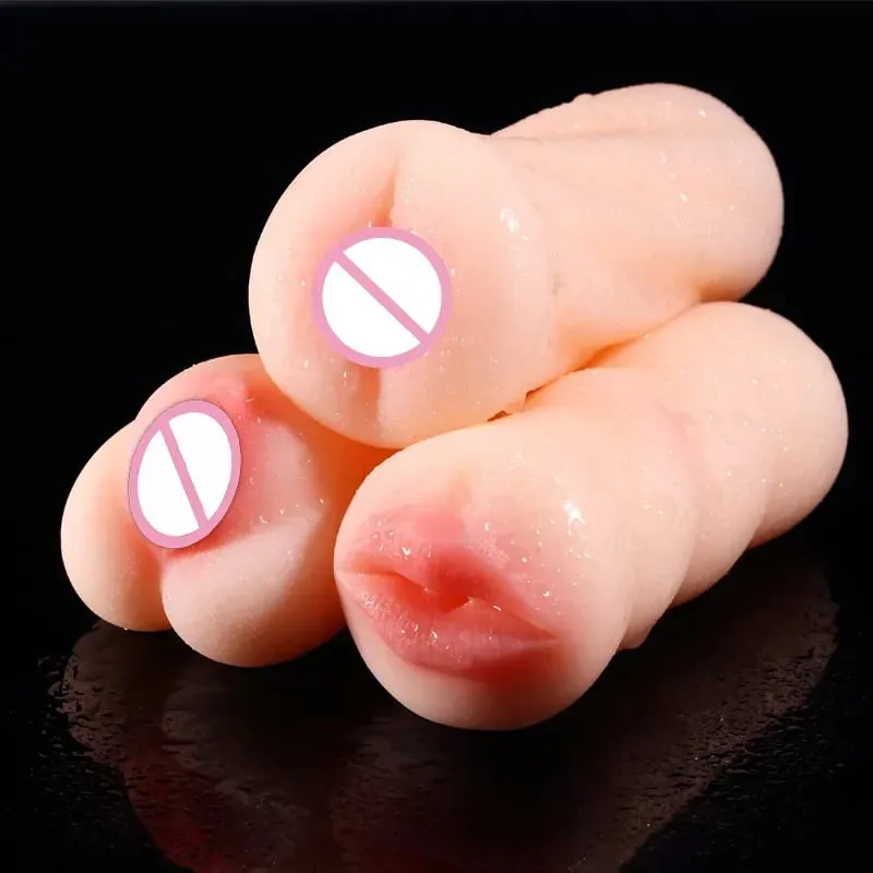 Realistic Deep Throat Vagina Artificial Real Pocket Pussy Oral Male Masturbator Blowjob Cup Erotic Sex Toys For Men Adult Games — image 2