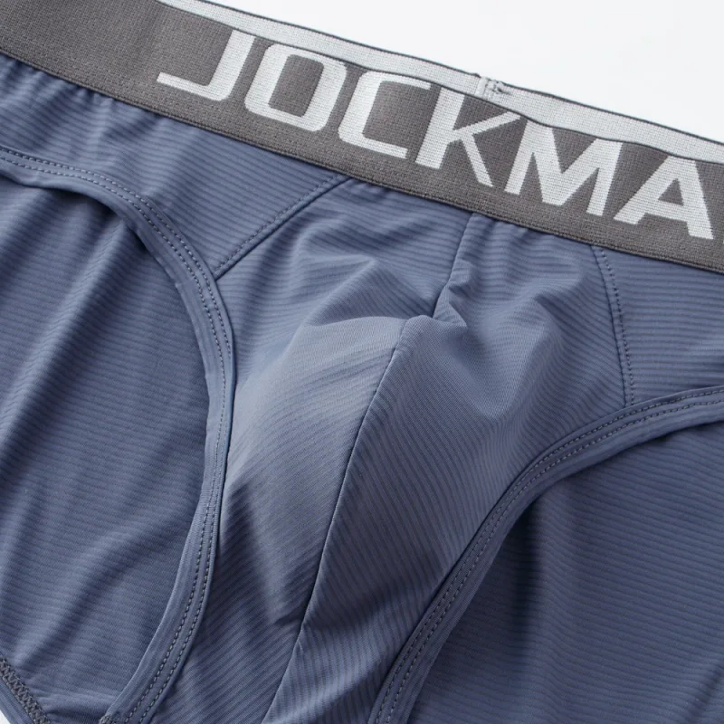 Männer Unterwäsche Kurze Sexy Low-rise Gestreiften Bikini Athletic Supporters Unterhose Nachtwäsche Nylon Schnell Trocknend Atmungsaktiv — image 4