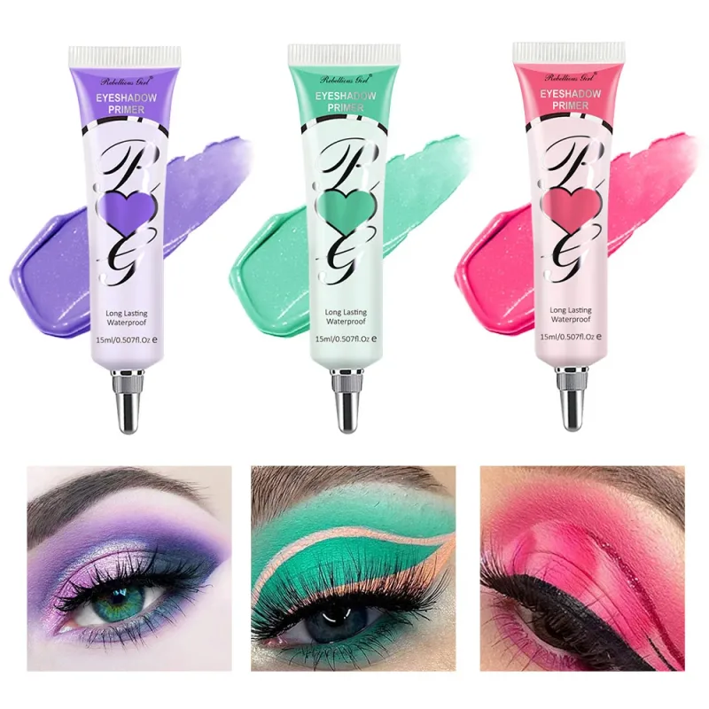 Prebase para sombra de ojos mate de 6 colores – Base para ojos con control de aceite a prueba de arrugas Prebase correctora de color de larga duración y resistente a las manchas — image 12