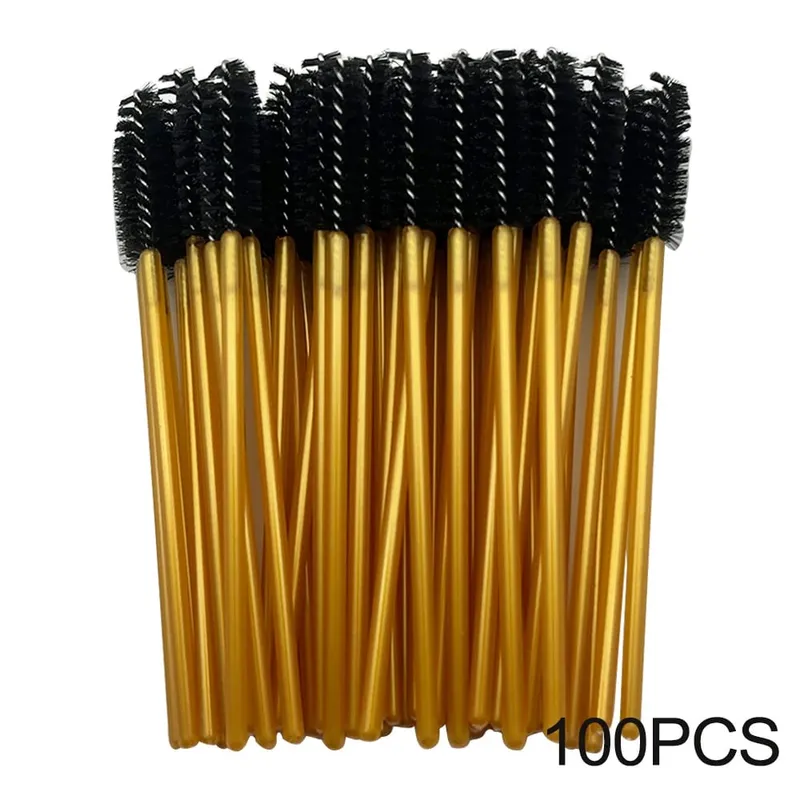 Wholesale Lash Brushes Eyelashes Extension Brush 100/300pcs For Woman And Man Mascara Wands Applicator Spoolers Makeup Tools