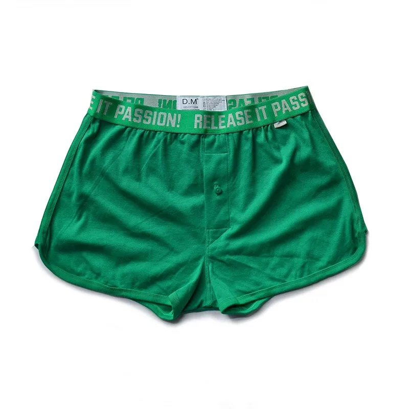 Man's Underwear Panties Men's Shorts Cotton Underwear Boxers Solid Loose Cuecas Masculinas Home Boxershorts Ropa Interior Hombre — image 27