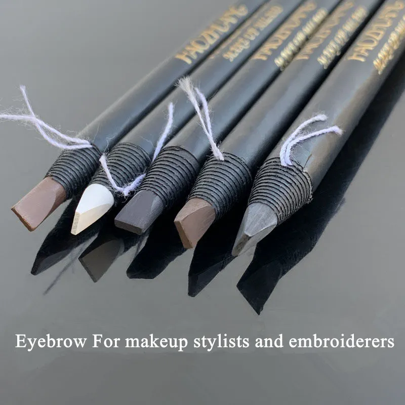 Hard Microblading Eyebrow Pen Natural Wild Brows Eye Brow Definer Enhancers Pencil Waterproof Long Lasting — image 4