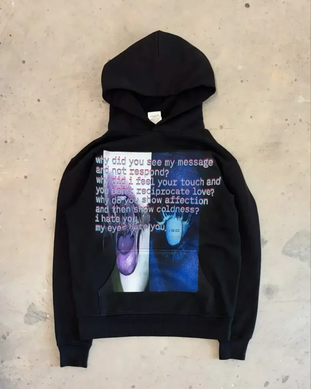 Y2K Retro Grunge Hip Hop Zip Up Hoodie Gothic Pattern Oversized Loose Sweatshirts Harajuku Women Streetwear Fashion Men Clothing — image 8