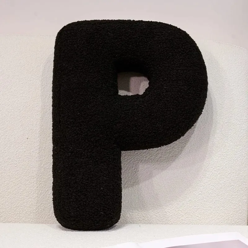 40CM English Letter Throw Pillow Stuff Alphabet Plush Cushion Living Room Sofa Home Decoration Creative Combination pillow — image 23