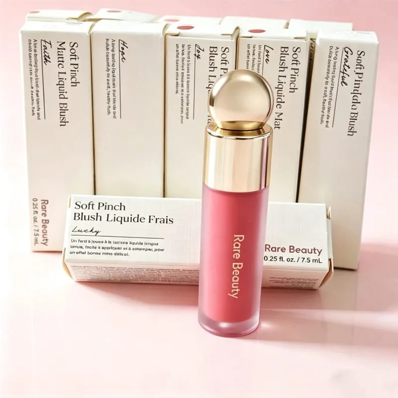 Rare Beauty Soft Pinch Liquid Blusher Silky Waterproof Moisturizing Woman Makeup Happy Hope Bliss Wonder Believe Blush Liquide — image 12