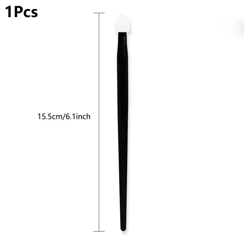 1/5Pcs Silicone Eyeshadow Brushes Soft Lip Balm Eyeliner Applicator Concealer Eyebrow Brushes Portable Facial Makeup Beauty Tool — image 9