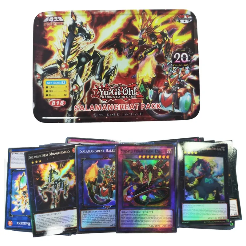 Yu Gi Oh Cards RYO BAKURA PACK Card English Holographic Golden White Dragon Duel Game Collection Card with Tin Box — image 17