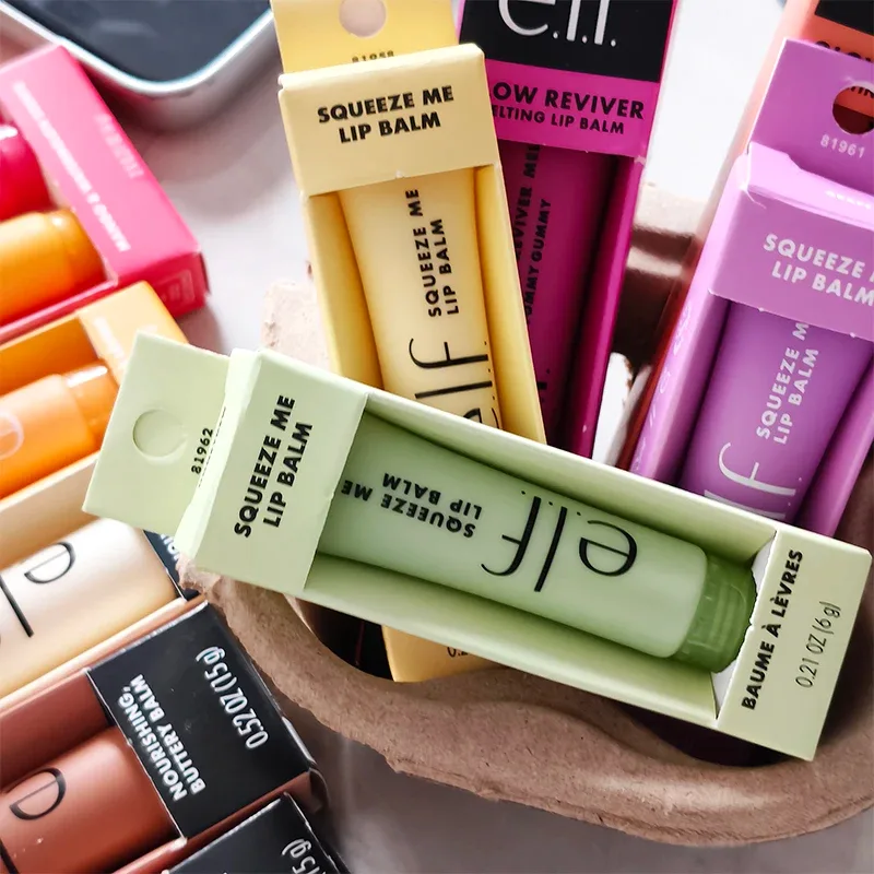 Hot Brand Elf 2Pcs Duo Set Mango-Watermelon Mint-Chocolate Bubblegum-Cherry Lip Balm Lasting Moisturizer Lip Gloss Cosmetics — image 3