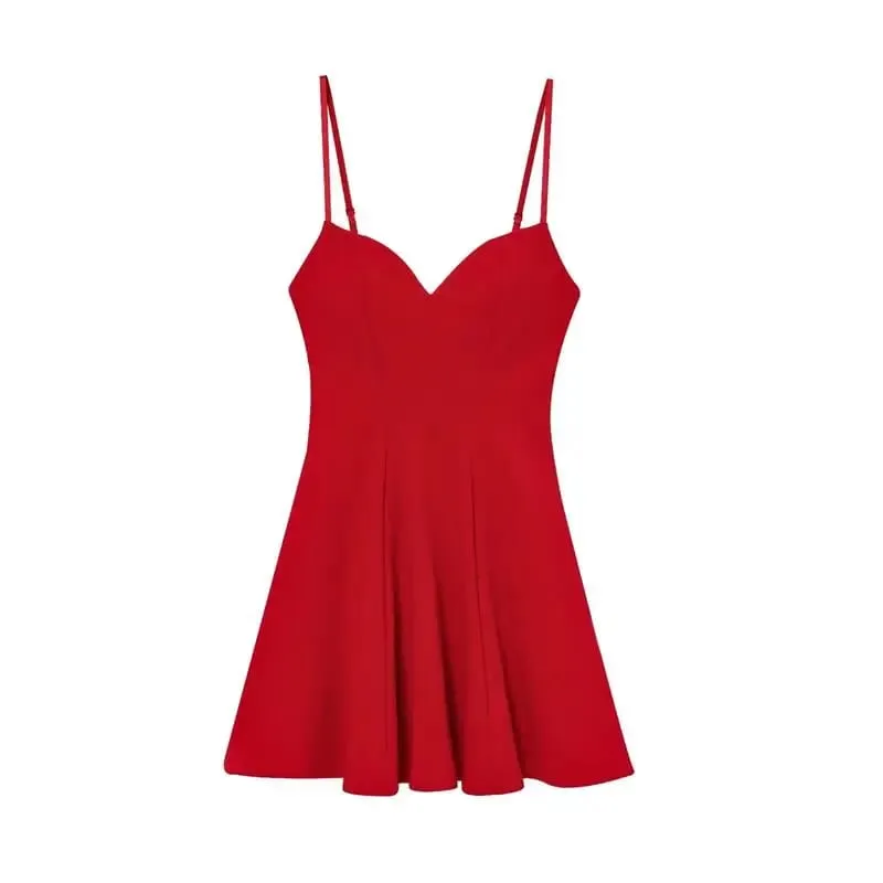 Kleider Sommer Damen 2026 New Chic Slim Tube Top Elegant Mini Camisole Damenkleid Street Fashion Jugend Urlaubskleid — image 7