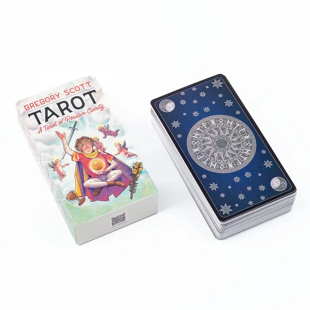 Gregory Scott Tarot 78-Card Deck for English Visions Divination Board Games Party Entertainment and Desktop Leisure Activities — image 3