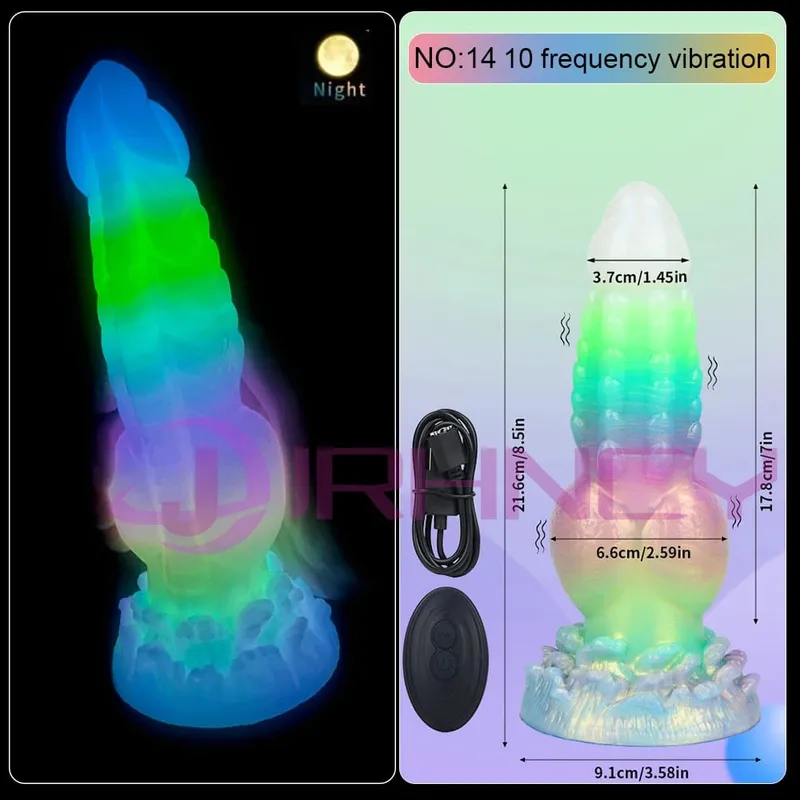 Vibratore Anal Dildo per Le Donne Masturbatore Consolador Silicone 10 Frequenza Vibrador Anal Plug 18+ G Spot Stimolatore Clitorideo — image 8
