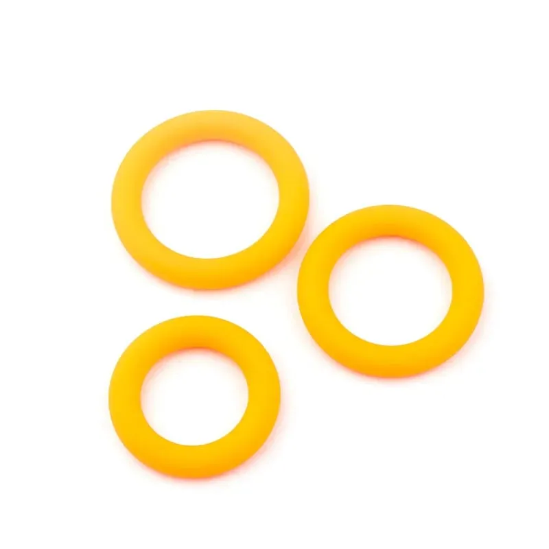3Pcs Penis Ring Set Silicone Cock Rings Ejaculation Delay Cockring Sex Toys For Men Adult Product Dick Lock Erection Sexy Shop — image 5