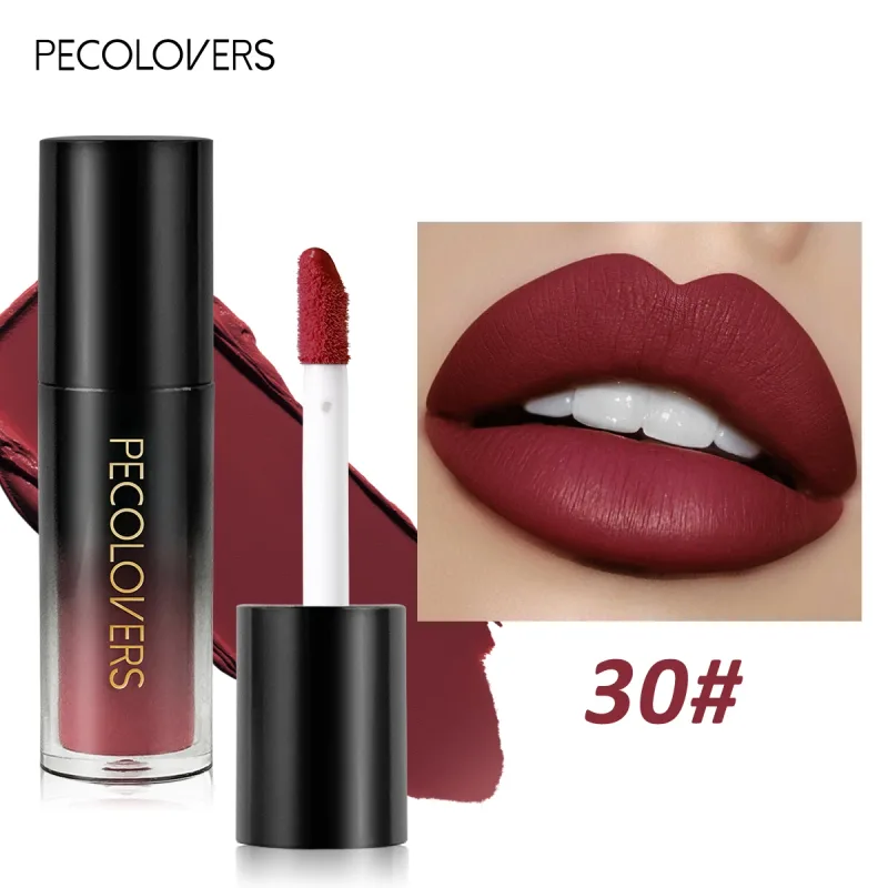 Multiple Colors Matte Velvet Lip Gloss Waterproof Long-lasting Non-stick Cup smooth Lipstick To Apply High Color Rendering — image 33