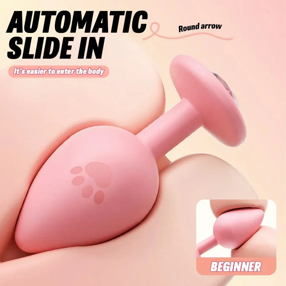 3 Sizes Soft Silicone Anal Plug Mini Butt Plug Erotic Sex Toys for Men Women Gay Couples Adult Anal Prostate Stimulator Dildo — image 2
