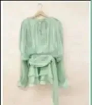 Top Beige chemisier uni Mini robes pour femmes col en V à manches longues épissé à lacets Style doux robe femme vêtements mode P7WI — image 15