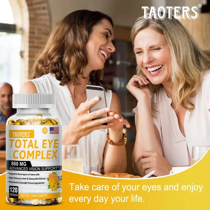Lutein-Augenkapseln 860 mg – Enthält Zeaxanthin-Heidelbeerextrakt und Vitamin A – ergänzende Augenvitamine zur Förderung einer gesunden Sehkraft — image 2