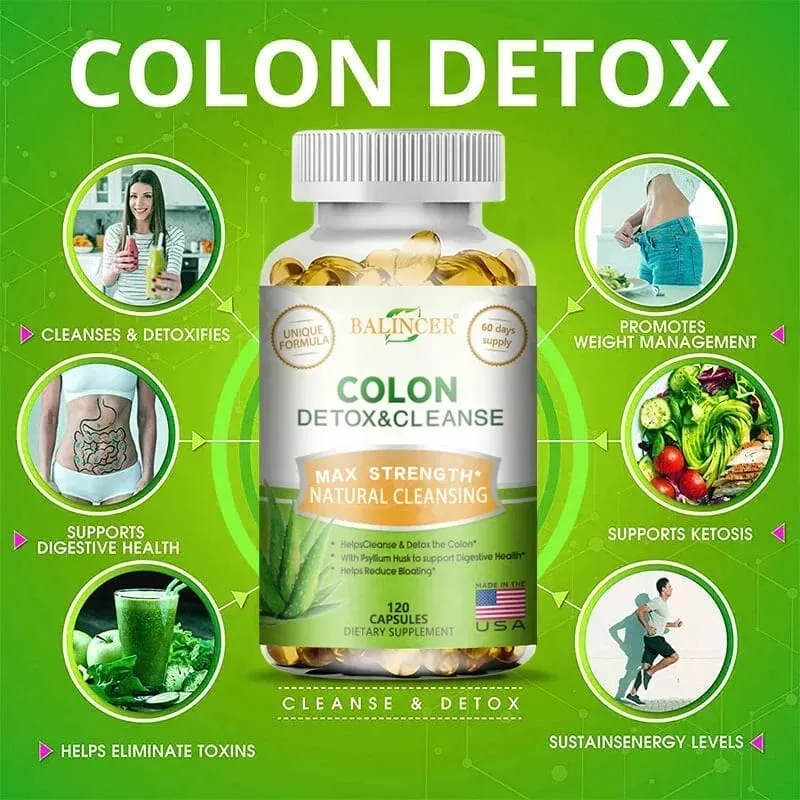 Colon Cleansing & Detoxification - Supports Intestinal Health Improves Digestion Metabolism and Promotes Weight Management — image 4