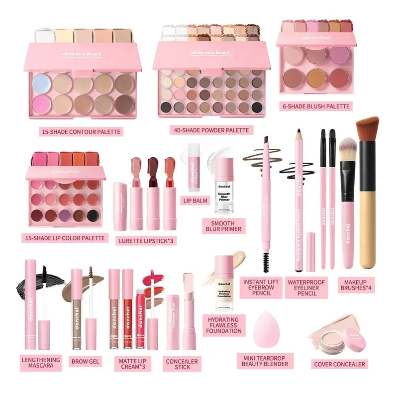 Beginner All‑in‑One Makeup Set Full Face Multi‑style Makeup Portable Kit With Tools For Daily Travel Gift Giving — image 2