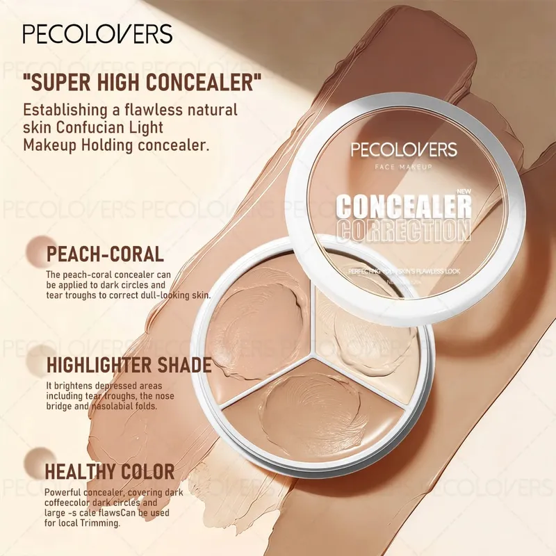6PCS Face Set Liquid Foundation+concealer+pre Makeup Primer+makeup Tools Perfect Foundation Full Set of Face Cosmetics — image 7