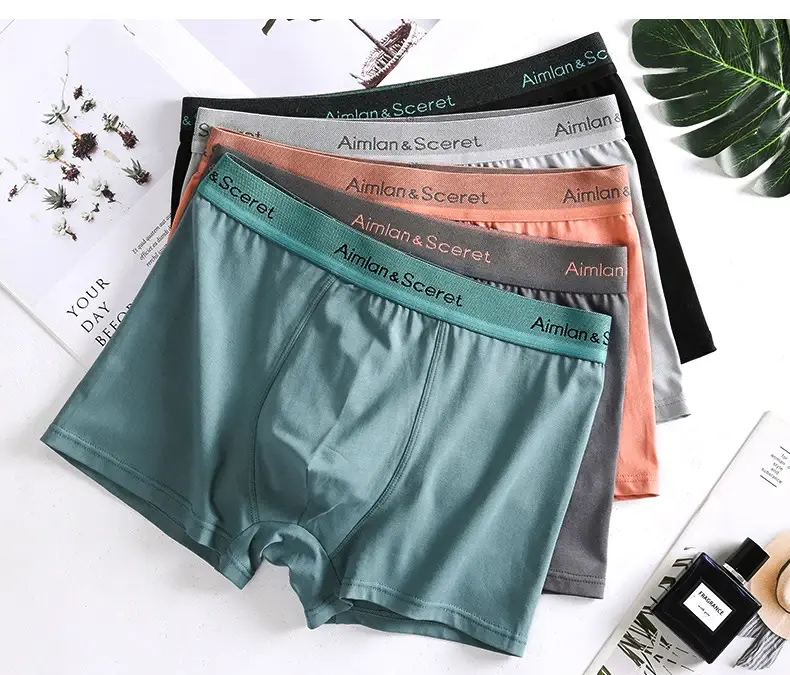 12Pcs Men's underwear Boxer Brief Plus size Cotton Panties Breathable Soft 40-130KG — image 5