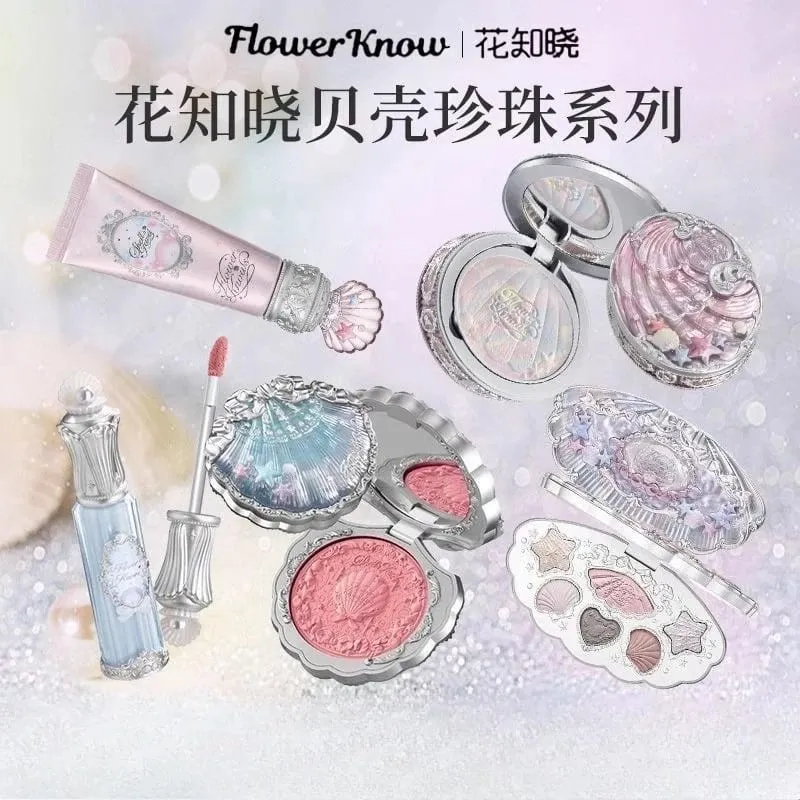 Flower Know Shells Jewel Collection Makeup Set Gift Eyeshadow Blusher Lipstick Face Kit — image 2