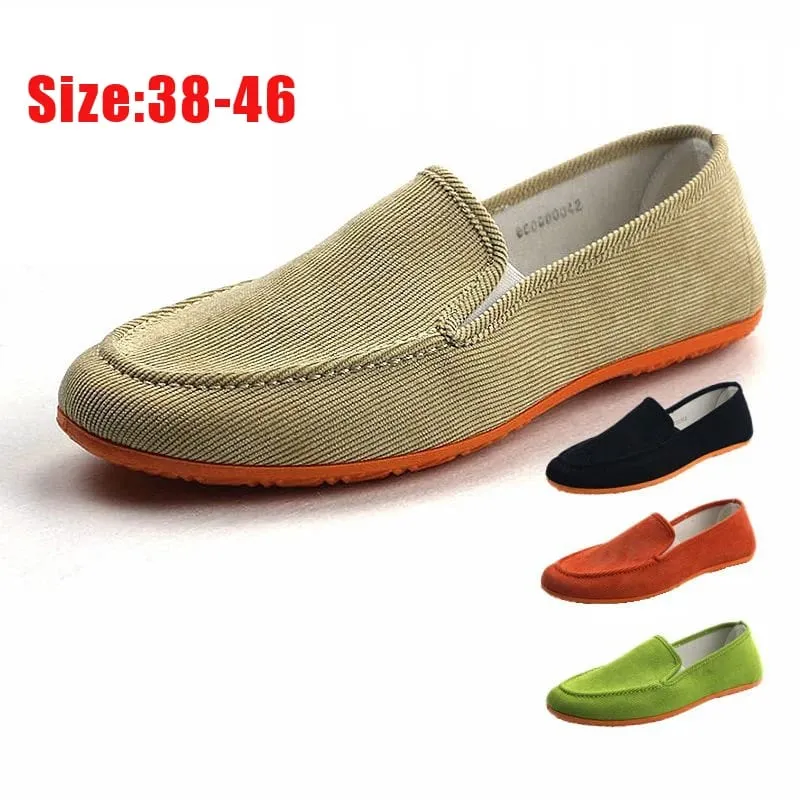 2026 New Summer Casual Loafers Men Old Stylish Canvas Shoes Multi-colors Plus Size Brand Man Shoes Males Slip On Flats Sneakers — image 6