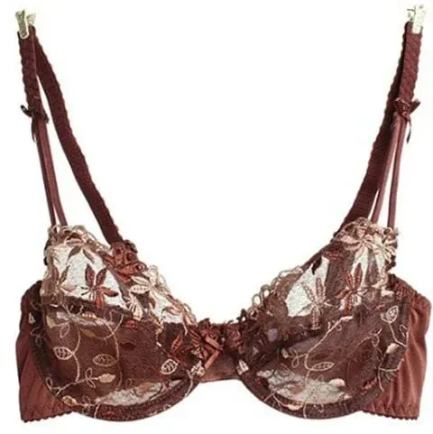 Victorian Style Plus Size Red Lace Bra Set Sexy Underwire Support for Big Breasts Women's Elegant Lingerie Bow Design