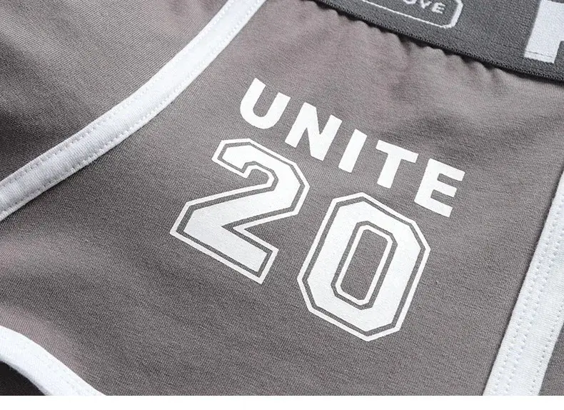 1/3pcs Men Underwear Sports Boxer Shorts Cotton Solid Color Sexy Panties Fashion Breathable Comfortable Underpants Man U Convex — image 10