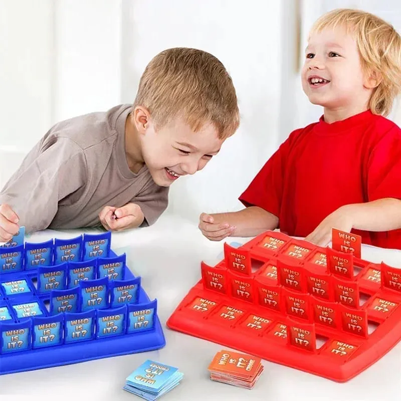 Guess who I am board game parent-child interaction toy logical reasoning children's puzzle guess me you my character chessboard — image 3