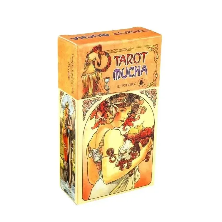 Cartes de Tarot de Style 400, Oracle doré, Art Nouveau, la sorcière verte, universelle, celtique, Thelema, Steampunk, jeux de société — image 3