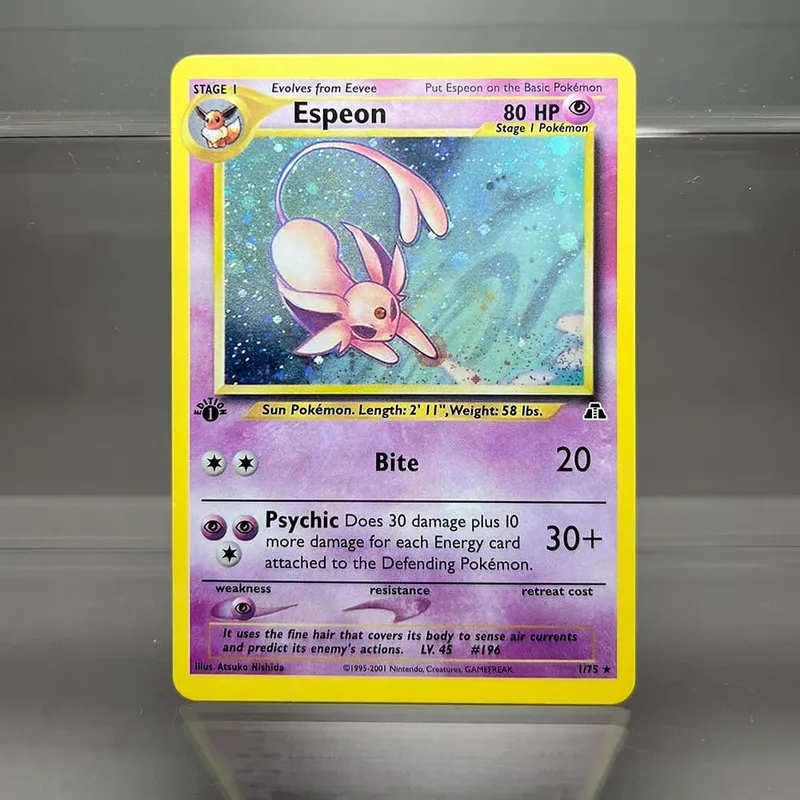 PKM Foil Cards Houndour Celebi Houndoom 1st Edition 1996 Single Cards Game Collection Cards PTCG Proxy Cards — image 25