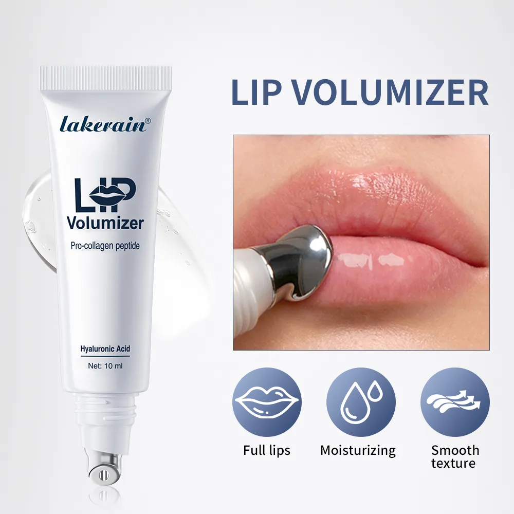 3 Pcs Christmas Lip Set Lip Volumizer Serum & Nude Blur Lip Tint Moisturizing Plumping Long Lasting Matte Lip Makeup Holiday Kit