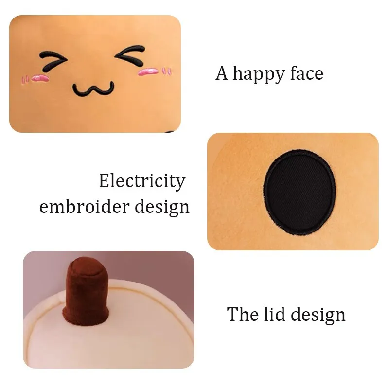 Leuke Gevulde Boba Pluche Bubble Tea Real-life Bubo Voedsel Melk Cup Plushie Kussen Zacht Kawaii Knuffels Cadeaus voor Kinderen Volwassen 24CM~ — image 5