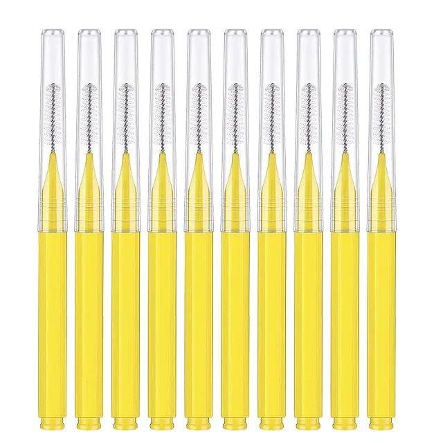 10/20 Pcs Eyebrow Brushes Mini Brow Lifting Brush Disposable Makeup Eyelash Tool Tooth Interdental Brush Lash Extension Supplies — image 15