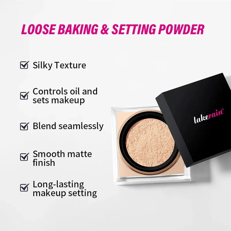 Foundation Stick & Loose Setting Powder Water-Resistant Longwear Full Coverage Oil-Control Beginner Makeup Set Christmas Gift — image 7
