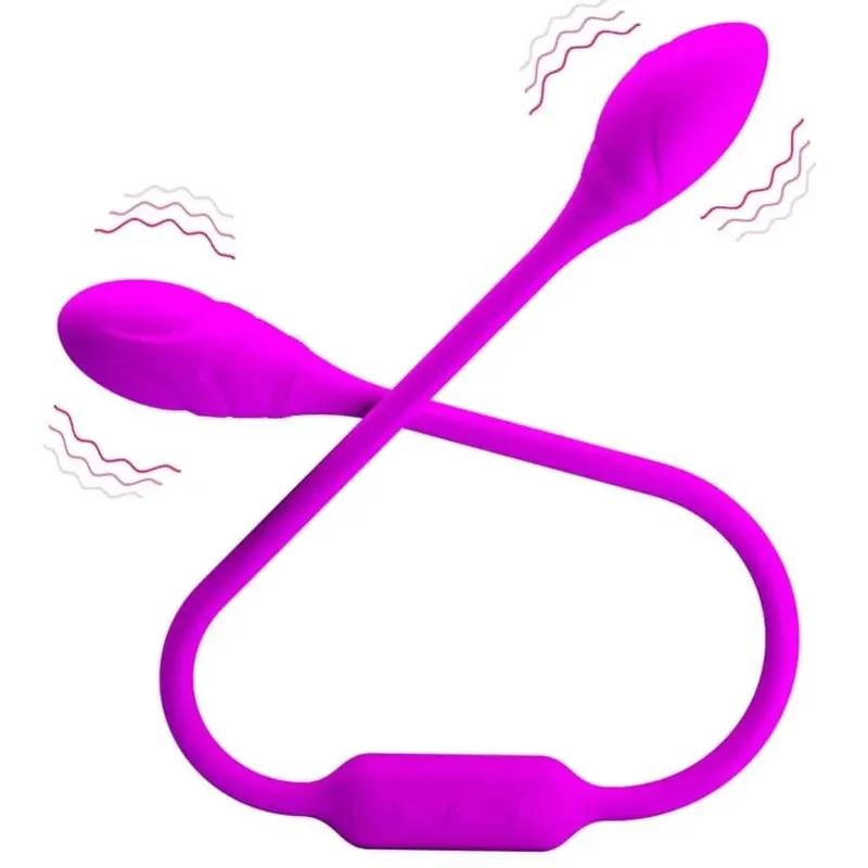 Vibrating Sex toys For Two Bullet Vibrators Double Penetration Silent Women Clitoris Powerful Long Anal Plug Soft Masturbator 18 — image 9